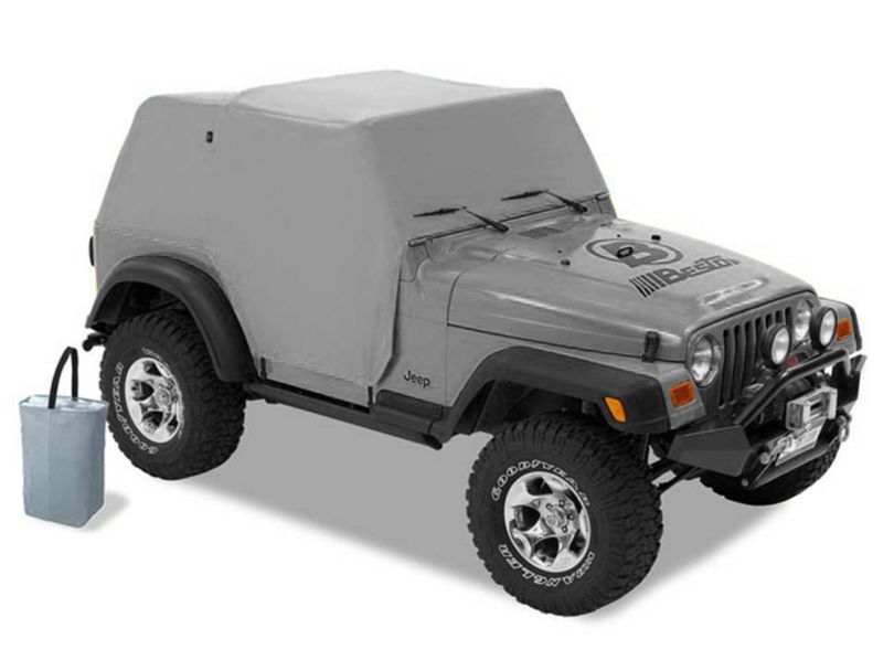 Bestop Jeep Wrangler AllWeather Trail Cover Charcoal 8103709 (9706