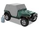 Bestop All-Weather Trail Cover; Charcoal (97-06 Jeep Wrangler TJ, Excluding Unlimited)