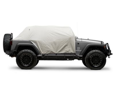 Bestop Jeep Wrangler All Weather Trail Cover Gray 81041 09 07
