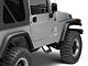 Carr Hoop II Steps; Black; Pair (97-06 Jeep Wrangler TJ)