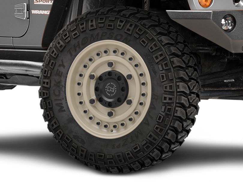 Black Rhino Jeep Wrangler Armory Desert Sand Wheel - 20x9.5 2095ARY