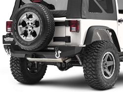 RedRock Max-HD Rear Bumper with LED Fog Lights (07-18 Jeep Wrangler JK)