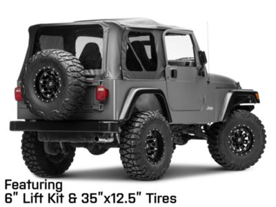 Fuel Wheels Jeep Wrangler Lethal Matte Black Milled Wheel; 15x10  D56715000437 (97-06 Jeep Wrangler TJ)