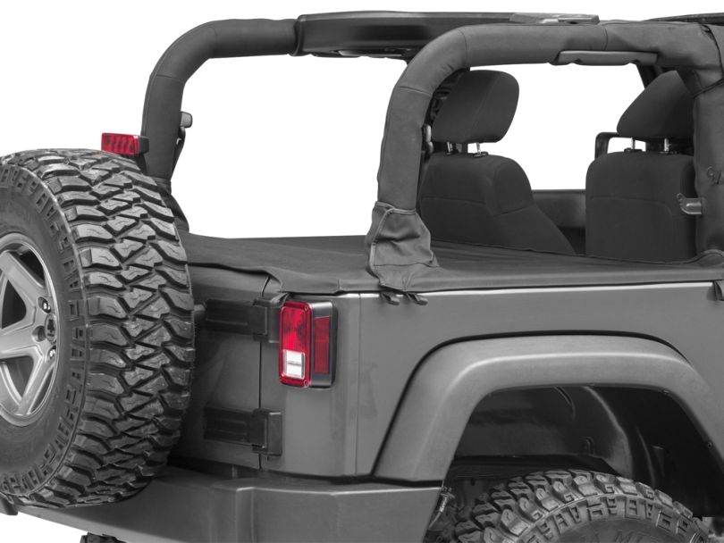 Rugged Ridge Jeep Wrangler Tonneau Cover 13550.03 (07-18 Jeep Wrangler ...