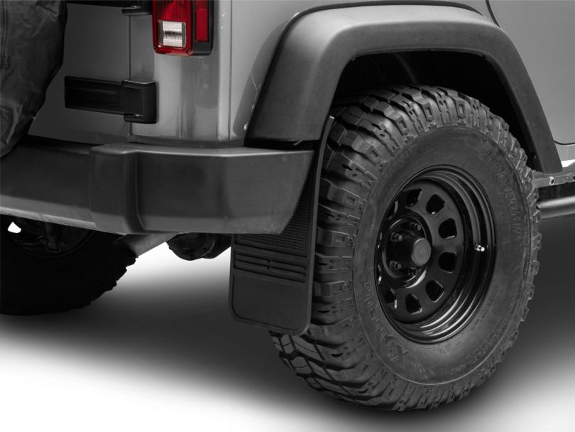 Husky Jeep Wrangler MudDog Front Mud Flaps 55000 (Universal Fitment)