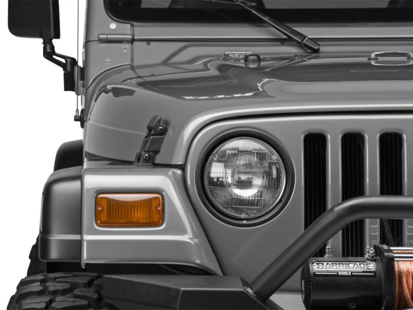 Jeep Wrangler Headlamp Assembly Passenger Side (9706 Jeep Wrangler TJ)