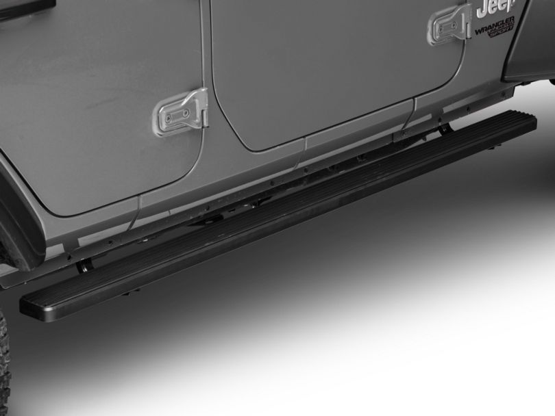 Jeep Wrangler 4 in. iStep Running Boards Black (1820 Jeep Wrangler