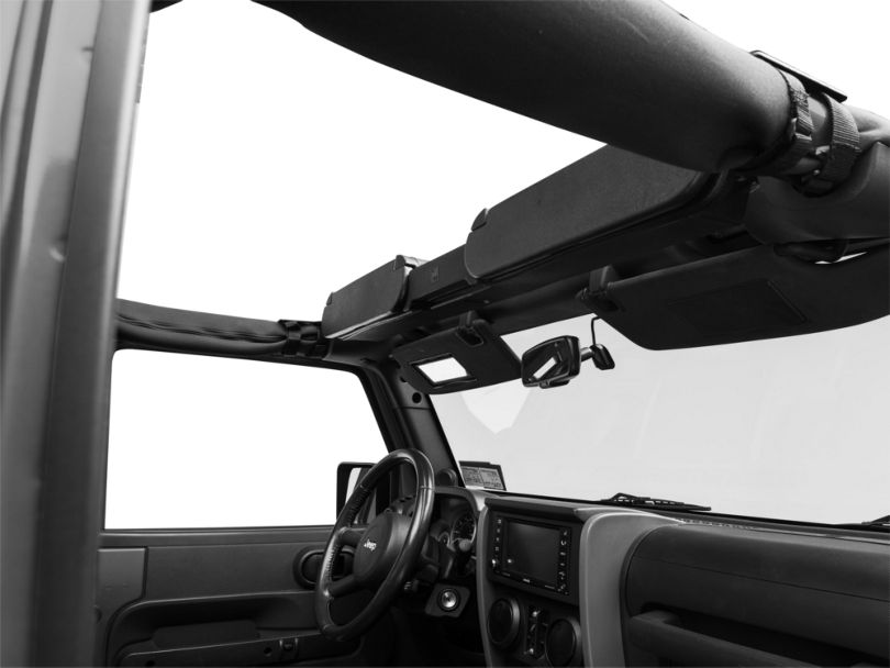 Vertically Driven Jeep Wrangler Overhead Storage Console 31700 (8718