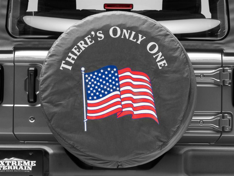 Mopar Jeep Wrangler There�s Only One American Flag Spare