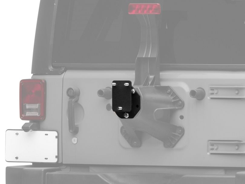 RedRock 4x4 Jeep Wrangler Spare Tire Relocation Mounting Bracket