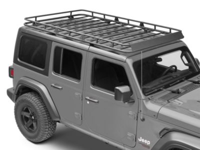 RedRock Jeep Wrangler Full Length Roof Rack J130926-JL (18-23 Jeep Wrangler  JL 4-Door) - Free Shipping