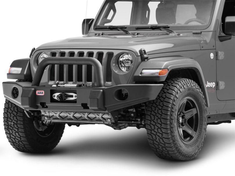 ARB Jeep Wrangler Classic Deluxe Front Bumper 3450440 (18-20 Jeep ...