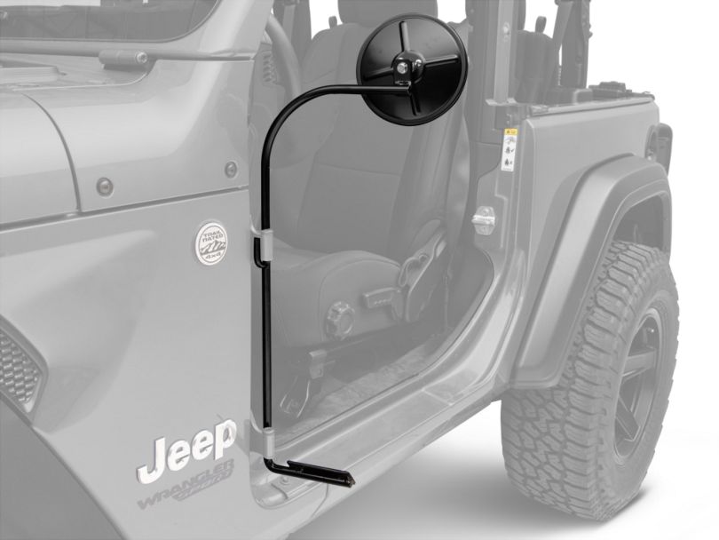 JTopsUSA Jeep Wrangler JPEGGZ Mirror & Foot Peg Kit J132009 (0720 Jeep Wrangler JK & JL)