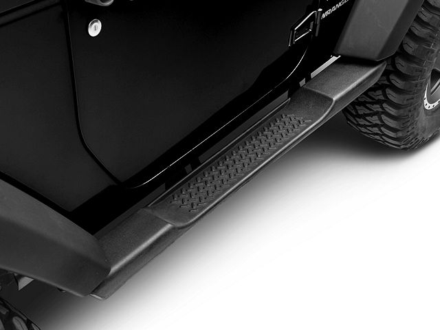 RedRock Molded ABS OE Style Side Step Bars (07-18 Jeep Wrangler JK 2-Door)