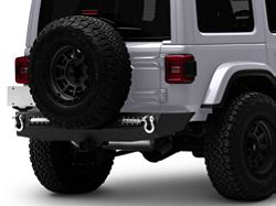 RedRock Solid Steel Rear Bumper with LED Lighting (18-24 Jeep Wrangler JL)