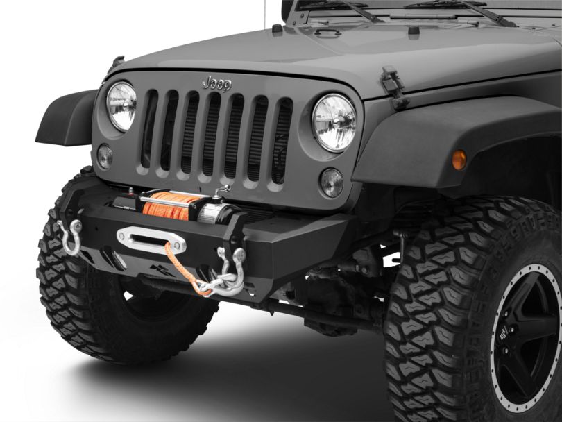 Rugged Ridge Jeep Wrangler HD Stubby Front Bumper 11540.32 (07-18 Jeep ...