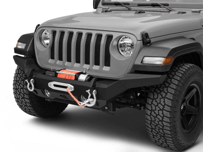 Rugged Ridge Jeep Wrangler HD Full Width Front Bumper 11540.31 (18-20 ...