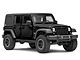 Patriot Fastbacks Victory Square Back Targa Hard Top; Textured Black (07-18 Jeep Wrangler JK 4-Door)