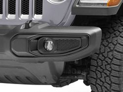 Front Bumper End Applique; Driver Side (18-24 Jeep Wrangler JL, Excluding 4xe)