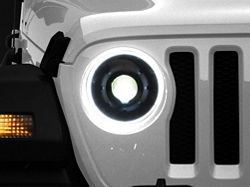 Oracle Oculus Bi-LED Projector Headlights; Matte Black Housing; Clear Lens (18-24 Jeep Wrangler JL)
