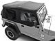Smittybilt Replacement Top with Tinted Windows and Upper Door Skins; Black Denim (97-06 Jeep Wrangler TJ w/ Factory Soft Top, Excluding Unlimited)