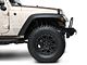 Rugged Ridge XHD Front Bumper Over-Rider Hoop; Stainless Steel (76-18 Jeep CJ5, CJ7, Wrangler YJ, TJ & JK)