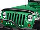 Rugged Ridge Hood Bug Deflector; Smoked (07-18 Jeep Wrangler JK)