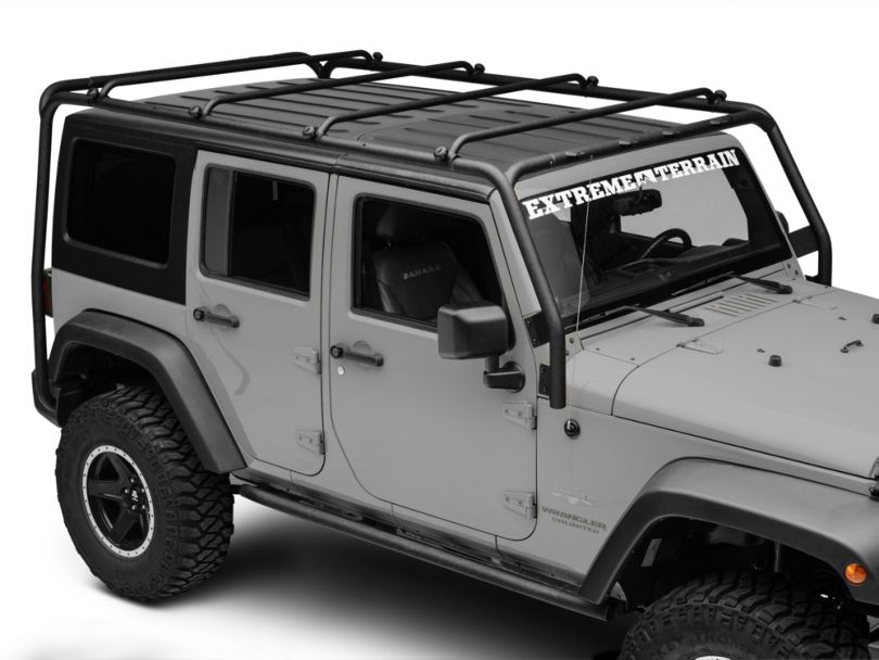 Smittybilt Jeep Wrangler Src Roof Rack 76717 (07-18 Jeep Wrangler Jk 4 