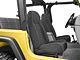 Rugged Ridge High-Back Front Seat; Black Denim (76-02 Jeep CJ5, CJ7, Wrangler YJ & TJ)