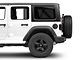 RedRock Locking Aluminum Fuel Filler Door Cover (18-24 Jeep Wrangler JL, Excluding Diesel)