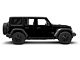 Go Rhino Dominator Xtreme D1 Side Step Bars; Textured Black (18-24 Jeep Wrangler JL 4-Door)