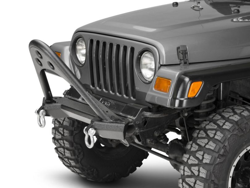 Smittybilt Jeep Wrangler SRC Front Stinger Bumper 76521 (8706 Jeep Wrangler YJ & TJ)