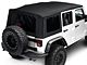 Bestop Replace-A-Top with Tinted Windows; Matte Black Twill (10-18 Jeep Wrangler JK 4-Door)