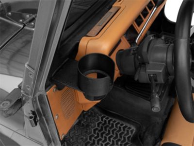 Rugged Ridge Jeep Wrangler Windshield Mount Cup Holder  (76-95 Jeep  CJ5, CJ7 & Wrangler YJ) - Free Shipping