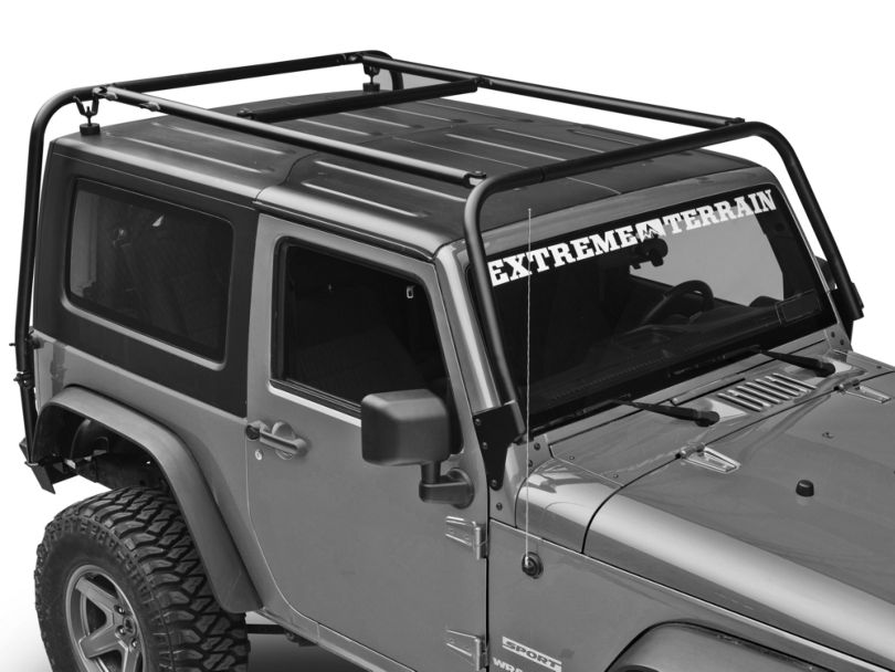 Garvin Jeep Wrangler Adventure Rack 44092 (0718 Jeep Wrangler JK 2 Door)