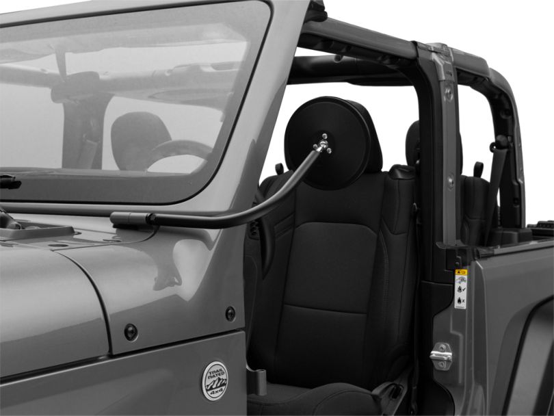 Rugged Ridge Jeep Wrangler Round Trail Mirror J40051JL (1820 Jeep Wrangler JL)