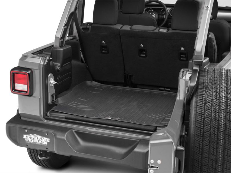 Husky Jeep Wrangler WeatherBeater Cargo Liner - Black J40076-JL (18-20 ...