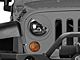 RedRock Angry Eyes Headlight Conversion; Pre-Painted (07-18 Jeep Wrangler JK)