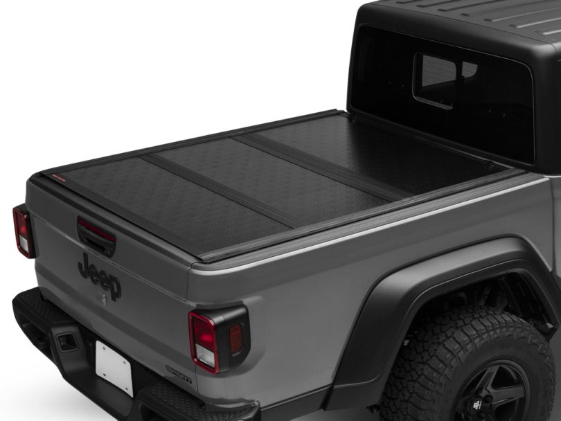 Rough Country Jeep Gladiator Low Profile Hard TriFold Tonneau Cover