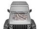 SEC10 Topographical Hood Decal; Tan (20-24 Jeep Gladiator JT, Excluding Mojave)