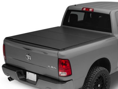 Lomax Ram 1500 Hard Tri Fold Tonneau Cover Matte Black R107920 02 18 Ram 1500 W 5 7 Ft 6 4 Ft Box