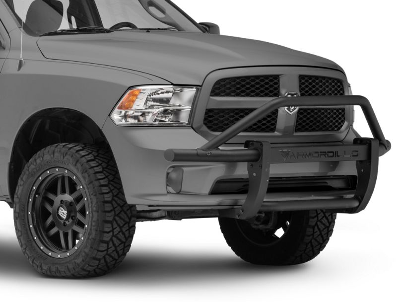 Armordillo RAM 1500 Pre-Runner Grille Guard; Matte Black 7168428 (09-18 ...