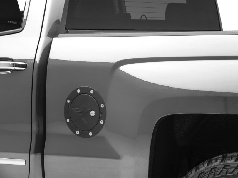RBP Silverado RX2 Series Locking Fuel Door Black RBP6107KLRX2 (1418 Silverado 1500)