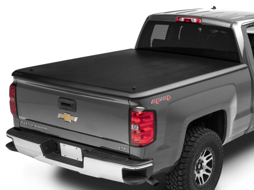 UnderCover Silverado Classic Hinged Tonneau Cover Black Textured