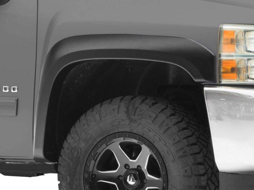 Bushwacker Silverado Extend-A-Fender Flares - Matte Black S107537 (07 ...