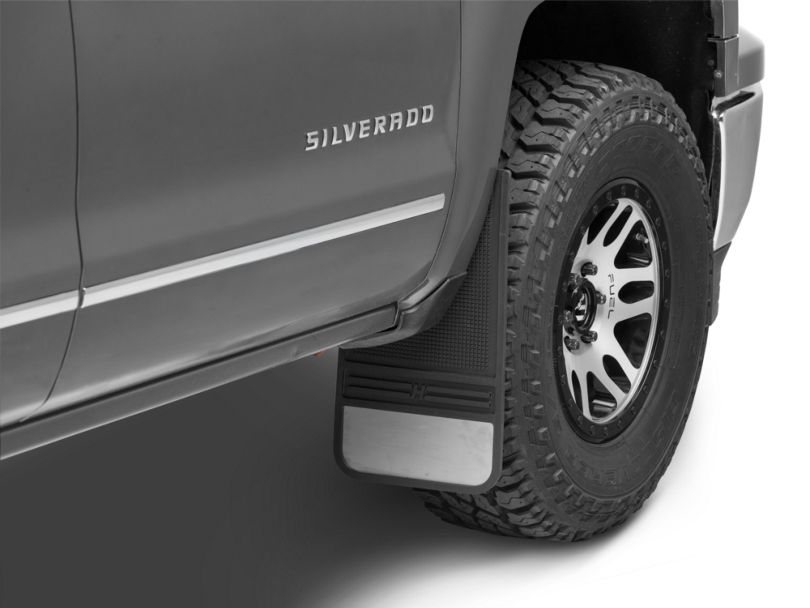 Husky Silverado MudDog Front Mud Flaps w/ Stainless Steel Weight 55001 ...