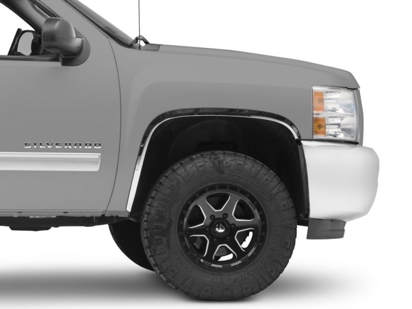 Silverado Wheel Well Fender Trim Polished (0713 Silverado 1500)