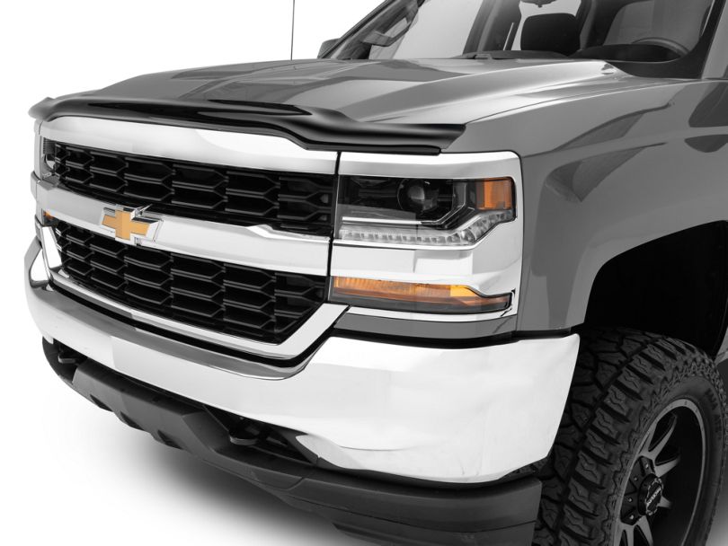 Speedform Silverado 1500 Bug Hood Deflector - Smoked S112354 (16-18 