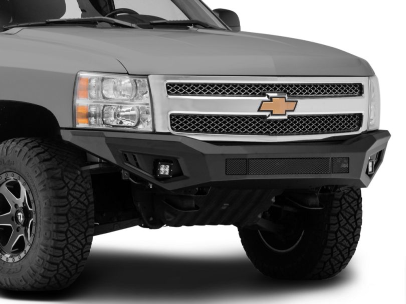 Barricade Silverado HD Off-Road Front Bumper w/ LED Lighting S112571 ...