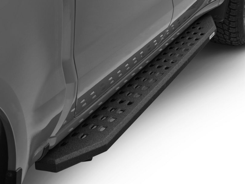 Silverado 1500 RB20 Running Boards Black Bedliner Coating (1920